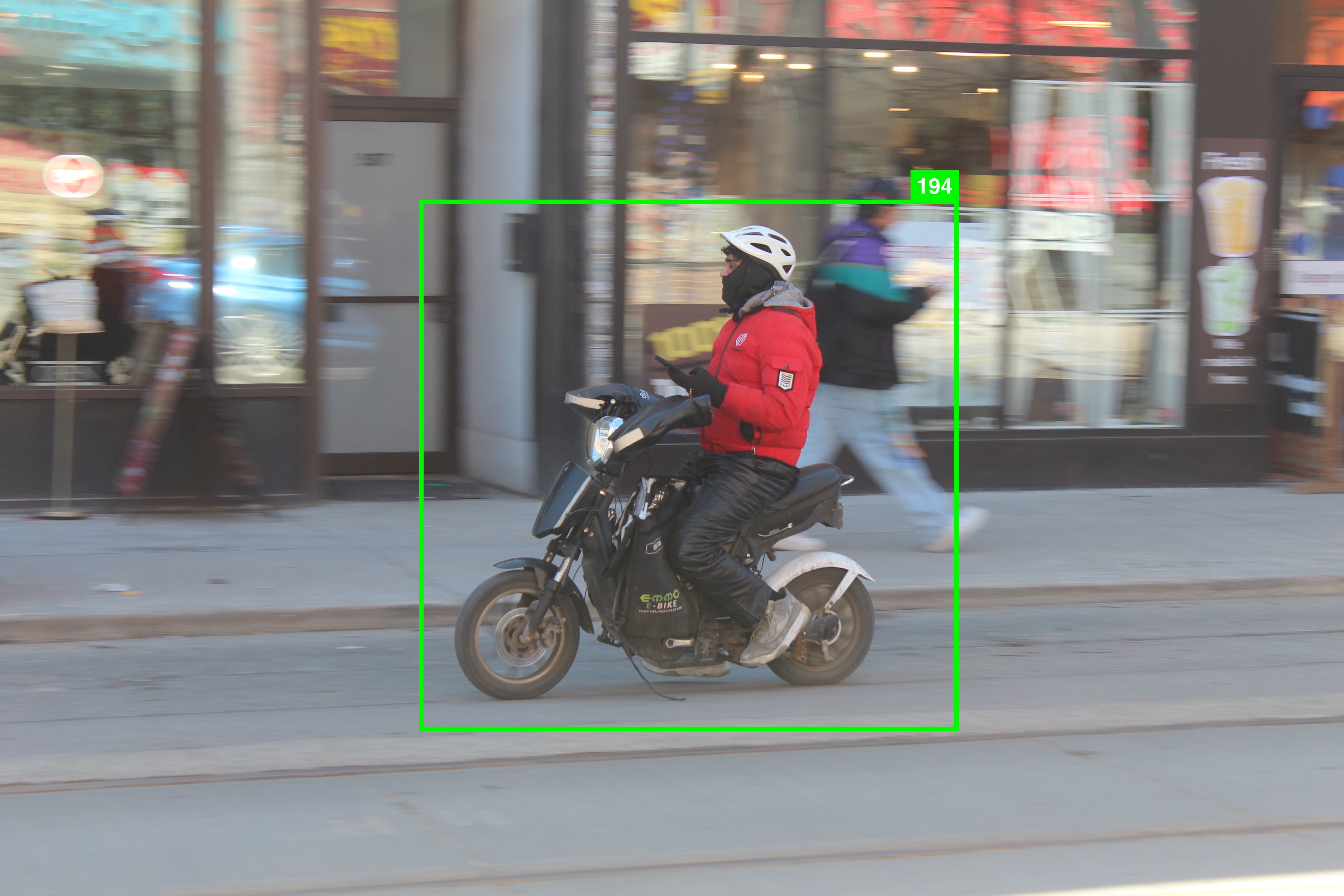 Delivery bikes observation